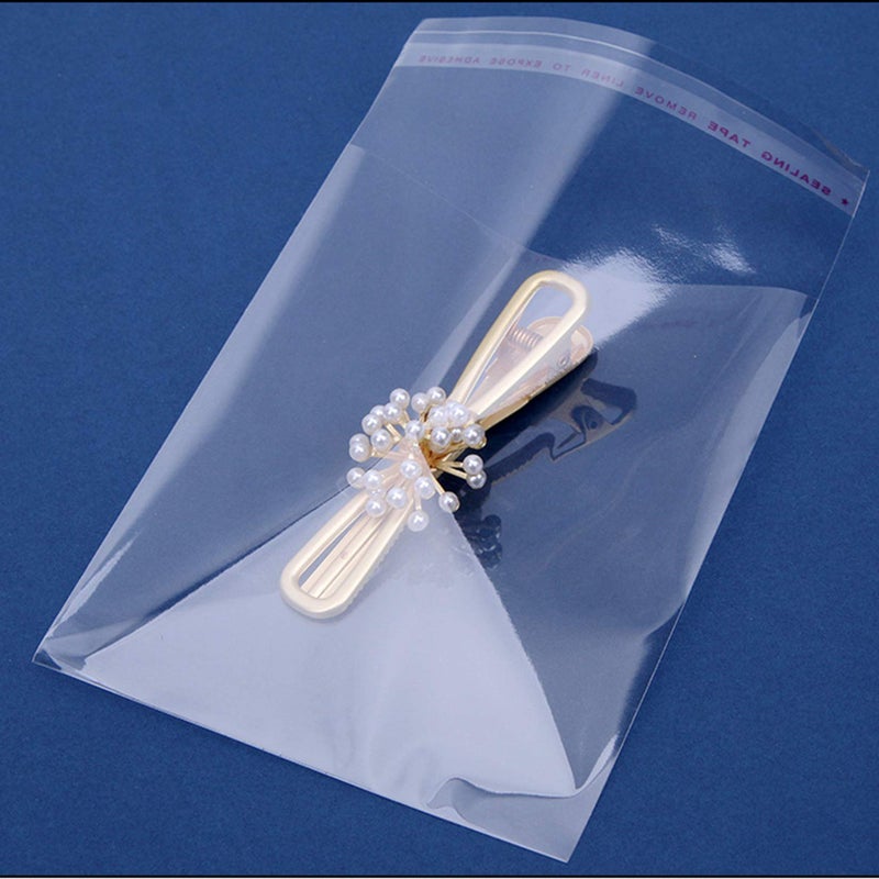 Morepack Self Sealing Cellophane Bags,3x5 Inches 200 Pcs Clear Cookie Bags Resealable Cellophane Bag for Packaging Cookies,Favors, Products,Candy - Image 5